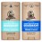 Dr. Squatch Natural Deodorant for Men - Odor-Squatching Aluminum Free - Coconut Castaway & Fresh Falls (2.65 oz, 2-Pack)