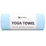 Eunzel Hot Yoga Towel Non Slip Yoga Mat Towel Non-Slip Sweat Absorbent Towel for Hot Yoga, Pilates and Workout 72 x 26.5, Blue