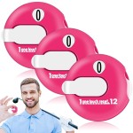 Frienda 3 Pieces Golf Score Counter Mini Golf Stroke Counter with One Touch Reset and Simple Attachment to Scorekeeper Glove in (Pink)