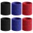 BEACE Sweatbands Sports Wristband for Men & Women - Moisture Wicking Athletic Cotton Terry Cloth Sweatband for Tennis, Basketball, Running, Gym, Working Out