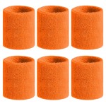 BEACE Sweatbands Sports Wristband for Men & Women - Moisture Wicking Athletic Cotton Terry Cloth Sweatband for Tennis, Basketball, Running, Gym, Working Out