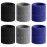 BEACE Sweatbands Sports Wristband for Men & Women - Moisture Wicking Athletic Cotton Terry Cloth Sweatband for Tennis, Basketball, Running, Gym, Working Out