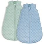 Yoofoss Fleece Baby Sleep Sack 12-18 Months with Plush Dots, TOG 1.5 Baby W