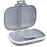 Holii Travel Pill Organizer, 8 Compartments Portable Pill Case, Daily Pill Box to Hold Vitamins, Small Pill Container for Pocket Purse Medicine OrganizerGray