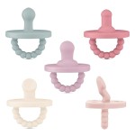 Ryan & Rose Cutie PAT Pacifier Teether (Starter Kit, Blossom)