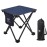 Opliy Camping Stool, Folding Small Chair Portable Camp Stool for Camping Fishing Hiking Gardening and Beach, Camping Seat with Carry Bag (Blue)