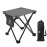 Opliy Camping Stool, Folding Small Chair Portable Camp Stool for Camping Fishing Hiking Gardening and Beach, Camping Seat with Carry Bag (Gray)