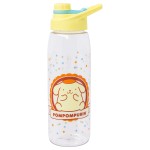 Silver Buffalo Sanrio Hello Kitty and Friends Pompompurin Dots Water Bottle with Screw-On Lid, 28 Ounces