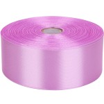 Baocuan 1-1/2 inch Lilac Satin Ribbon 50 Yards Solid Fabric Ribbons Roll for Wedding Invitations, Bridal Bouquets, Sewing, Party Decorations, Gift Wrapping and More