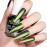 MIZHSE Chameleon Nail Polish Quick Dry, Bright Green Nail Polish Air Dry Fast, 15ml/0.5 fl oz High Glossy Color Shifting Shine Finish Nail Art Manicure Home