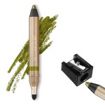 Artisan L\'uxe Beauty Jumbo Eyeliner Pencil | Olive Green Eye liner Waterproof Smudge Proof | Smokey Eye in 3 Minutes | Long Lasting Eyeliner Pencil with Age-Defying Essential Oil Seduction