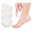 VivoFoot 3 Pairs Gel Heel Protectors, Blister Prevention Heel Sleeves, Silicone Heel Cups & Ankle Protectors for Heel Pain and Cracked Heels Relief for Men and Women