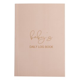 Pearhead Baby Daily Log Book, Fill in Pages, Track Your Newborn Babys Schedule, Daily Tracker for New Parents, Keepsakes for New Moms