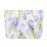 PAZIMIIK Floral Makeup Bag Large Cotton Zipper Pouch for Purse Travel Canvas Make Up Organizer for Women Cosmetic,Tulip Purple