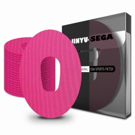 Adhesive Patches for G6 Waterproof - 20pcs Overpatch for Dexcom G6, CGM Protector Sweatproof for 14 Days,Suitable for Sports (G6, Hot Pink)