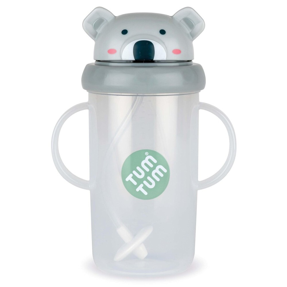 TUM TUM Tippy Up Free Flow Sippy Cup (No Valve), Sippy Cup for Toddlers, BPA Free (Kev Koala 300ml)