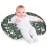 Little Grape Land Nursing Pillow for Infants, Breastfeeding Pillows, Baby Support Pillow for Nursing, Bottle Feeding, Tummy Time with Machine Washable Cover & Breathable Filling (Forest Deer)
