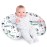 Little Grape Land Nursing Pillow for Infants, Breastfeeding Pillows, Baby Support Pillow for Nursing, Bottle Feeding, Tummy Time with Machine Washable Cover & Breathable Filling, Alligator