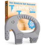 Baby Elefun Baby Teething Toys 5X Pain Relief Zero Delay 0-6 Months Gray