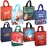 Aviski 16PCS Christmas Gift Tote Treat Bags with Handles, Multifunctional Non-Woven Bags for Gifts Wrapping Shopping, Xmas Party Supplies, 1513.85.9inch