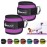 NEALFIT Ankle Strap for Cable Machine, Gym Ankle Cuff for Kickbacks, Leg Extensions, Glute Workouts, Booty Hip Abductors Exercise for Women and Men (Purple, Pair)