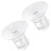2PCS Flange Insert 15mm Compatible with Medela/Spectra/Willow/TSRETE/Momcozy S9/S12/S9Pro/S12Pro Breastpump 24mm Shields, Reduce 24mm Nipple Tunnel Down to Correct Size, Pump Parts Replace