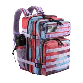 LHI Military Tactical Backpack for Men and Women 45L Army 3 Days Assault Pack Bag Large Rucksack with Molle System