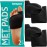 Brison Podiatrist-Designed Metatarsal Pads for Pain Relief Women Men - Ball of Foot Cushions Gel Sleeves Metatarsalgia Mortons Neuroma - 2 Pairs (Black, Large) M 9-11 / W 11-13