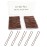330 Count U Shaped Hair Pins Brown, YINGFENG 2.4inch Brown Bun Pins Bun Hair Pins for Women Girls with Storage Box, Hair Accessories for All Women Hair Types