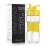 Sivaphe Clear Water Bottle with Straw 12 oz Portable Tritan Transparent Sports Drinking Bottle for School Girls Boys Yellow