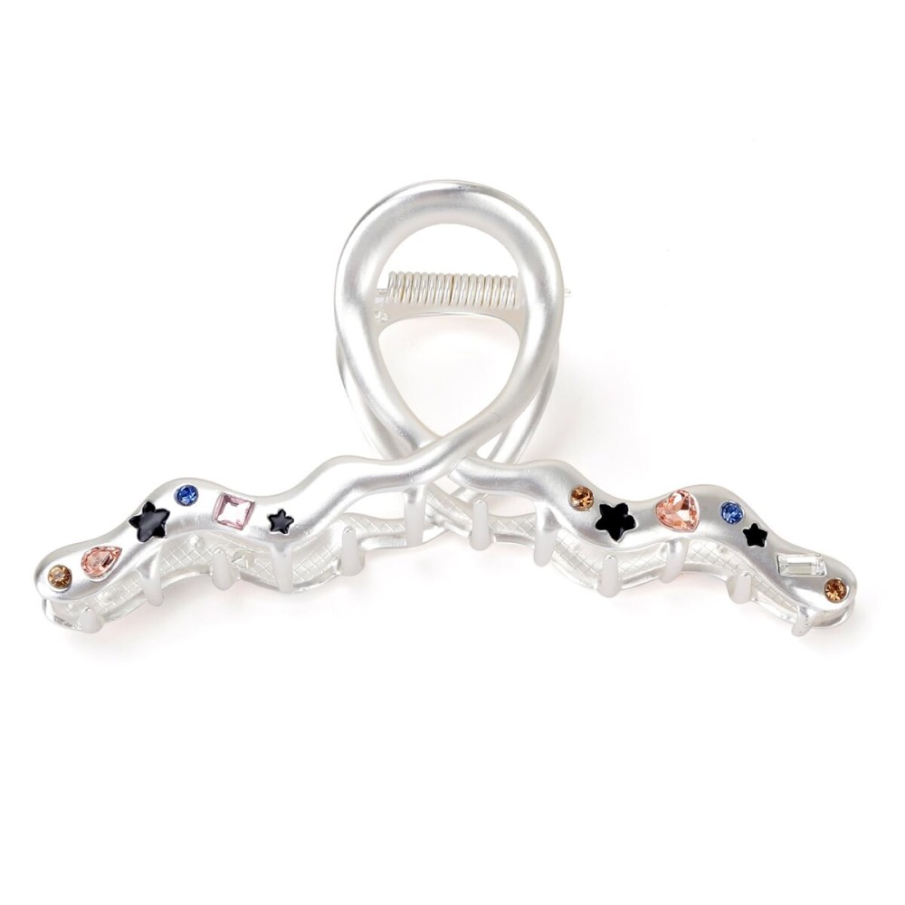 Large Metal Hair Claw Clips for Thick Hair 4.7 Inch Big Matte Metal Hair Clip for Women Strong Hold Claw Barrettes for Long Hair New Hair Accessories (Style 1)