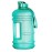 TOOFEEL 2 Liter Water Bottles - Half Gallon Water Bottle BPA Free - Ideal for Gym, Large Water Bottle with Measurements Marked - 74oz Clear Matte Green Bottle