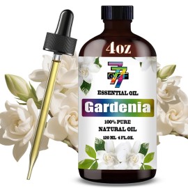 Gardenia Essential Oil (4 oz/120 ml) - Gardenia Oils for Aromatherapy, diffusers, humidifiers, Home fragrances, DIY Skin Care, Soap Making, DIY Candle, Yoga, and Meditation