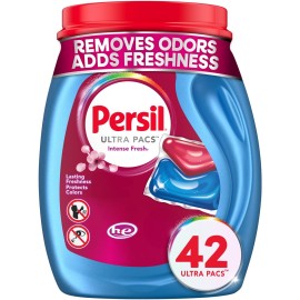 Persil Ultra Pacs Intense Fresh Everyday Clean Laundry Detergent, 42 count