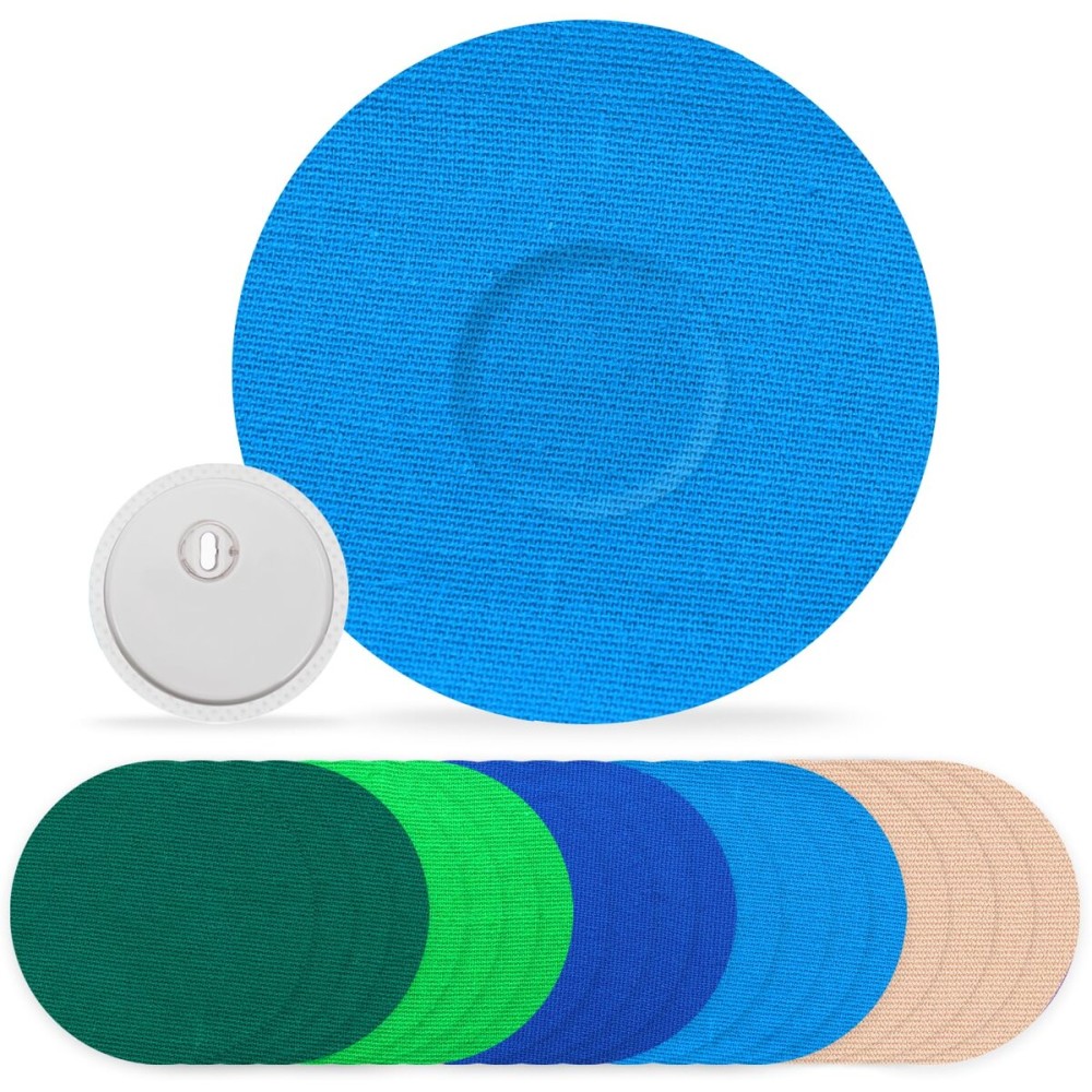 funpatch Waterproof Libre 3 Sensor Covers, 20Pack Libre 3 Adhesive Patches Flexible CGM Tape Non-Glue Central Full Cover Patches Hypoallergenic & Latex-Free Long-Lasting for 14 Days, Forest