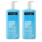 Neutrogena Hydro Boost Body Gel Cream, Hydrating Body Lotion with Hyaluronic Acid for Normal to Dry Skin, Hyaluronic Acid Lightweight Moisturizer, 16 oz, 2 Pack