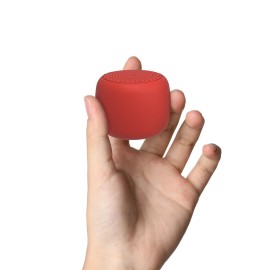 Babelio White Noise Sound Machine for Adults Kids Baby, Mini, 15 Non-looping Sounds, Timer, Memory Function, Easy to Pocket and Travel Red