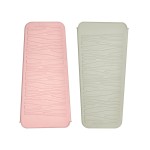 EIOKIT Silicone Heat Resistant Travel Mat Pouch for Hair Straightener, Crimping Iron, Curling Iron, Hair Curling Wand, Flat Iron, Hair Waving Iron (2 Pack, Multicolored)