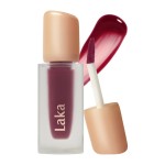 Laka Fruity Glam Tint, 4.5g/0.15oz, Glowing Lip Stain with Wide Color Spectrum, Hydrating & Lightweight Texture, Long-Lasting Bold Stain, Non-Sticky, Vegan, K-Beauty (115 Envy)