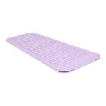EIOKIT Silicone Heat Resistant Travel Mat for Hair Iron (1 Pack, Pink Mauve, 11 x 5.3 inches)