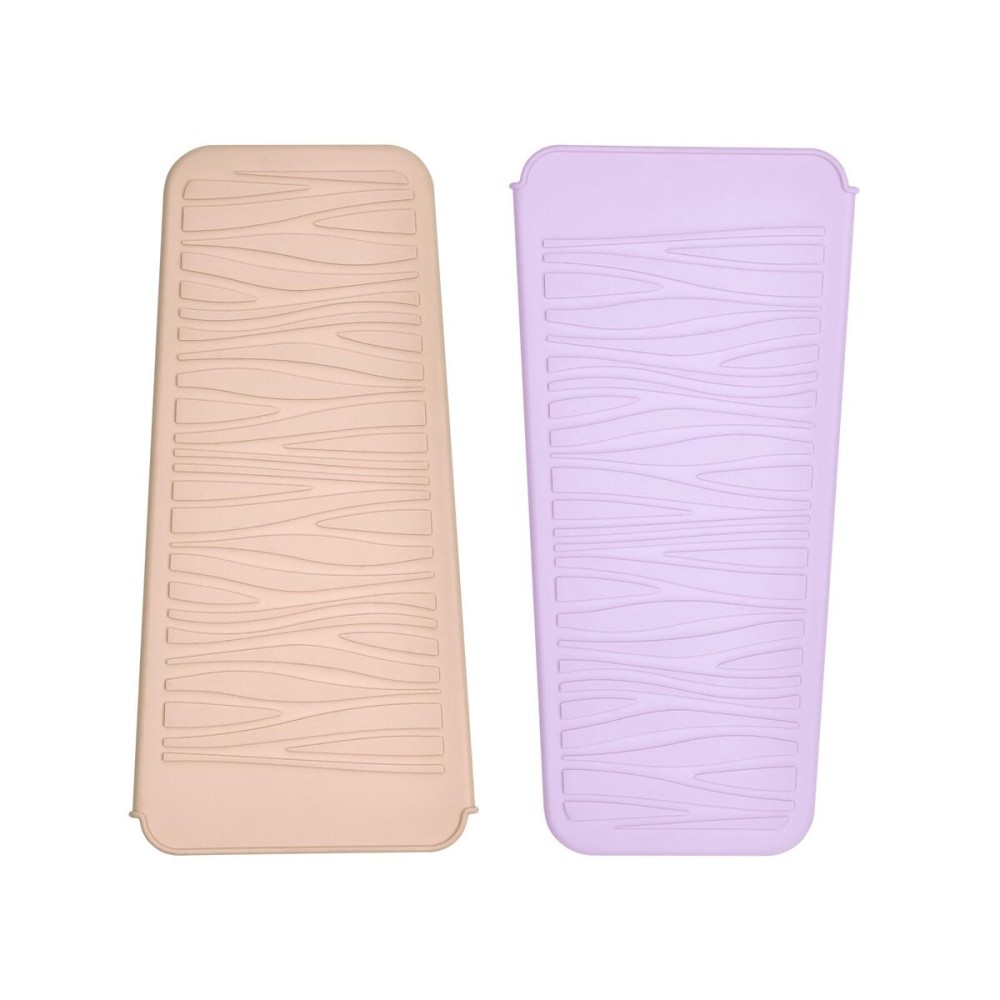 EIOKIT Silicone Heat Resistant Travel Mat Pouch for Hair Straightener, Crimping Iron, Curling Wand, Flat Iron, and Styling Tools