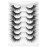 Losha Lashes Fluffy Cat Eye Lashes Wispy Fake Eyelashes Soft Fox Eye False Lashes that Look Like Extensions 7 Pairs Reusable False Eyelashes (704)