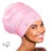 Extra Large Swim Cap for Braids and Dreadlocks Afro Hair Weaves Long Hair, Waterproof Silicone Cover Ear Bath Pool Shower Swimming Cap for Women Men Youth Adult Girl to Keep Hair Dry, Pink XXL