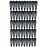 30,60 80 Pack Black 2 Inch Women Metal Snap Hair Clips Accessories No Slip Hair Barrettes Girls Women Hair Accessories (Black 50PCS)