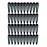 30,60 80 Pack Black 2 Inch Women Metal Snap Hair Clips Accessories No Slip Hair Barrettes Girls Women Hair Accessories (Black 40PCS)