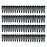 30,60 80 Pack Black 2 Inch Women Metal Snap Hair Clips Accessories No Slip Hair Barrettes Girls Women Hair Accessories (Black 80PCS)