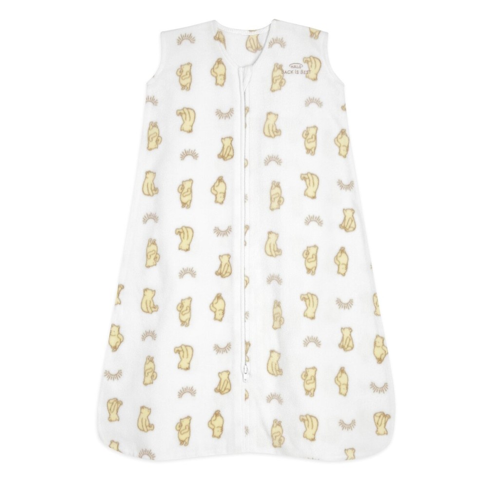 HALO Disney Baby Sleepsack, Micro-Fleece Wearable Blanket, TOG 3.0, Sunshine Winnie, X-Large, 18-24 Months