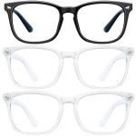 hunsquer Blue Light Glasses for Woman/Men Computer Blue Light Glasses