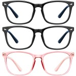 hunsquer Blue Light Glasses for Woman/Men Computer Blue Light Glasses