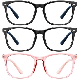 hunsquer Blue Light Glasses for Woman/Men Computer Blue Light Glasses